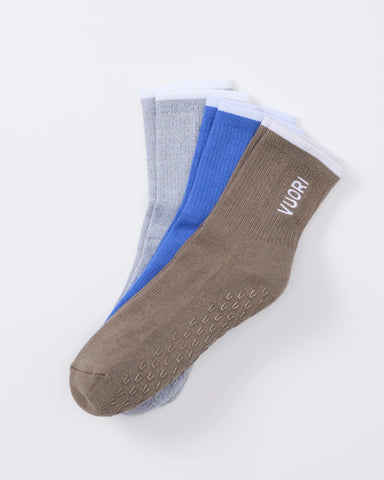 Half Crew Gripper Sock