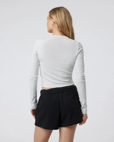 Long Sleeve Pose Scoop Tee