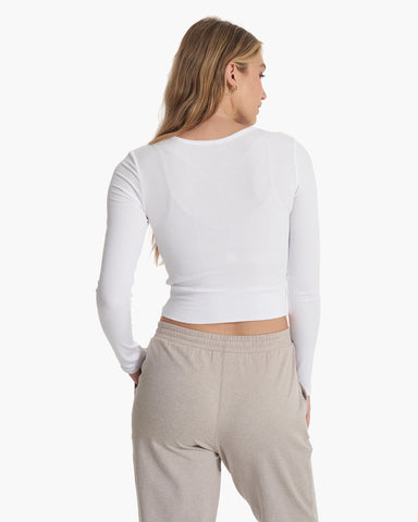 Long Sleeve Cove Twist Tee