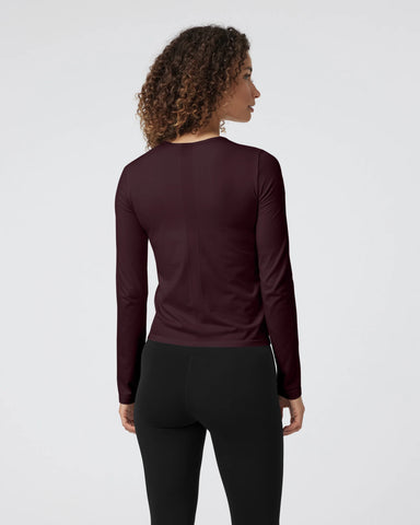Long Sleeve Apres Sport Seamless Top
