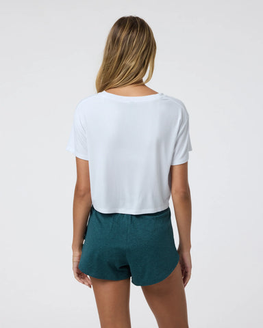 Short Sleeve Cove V Neck Tee