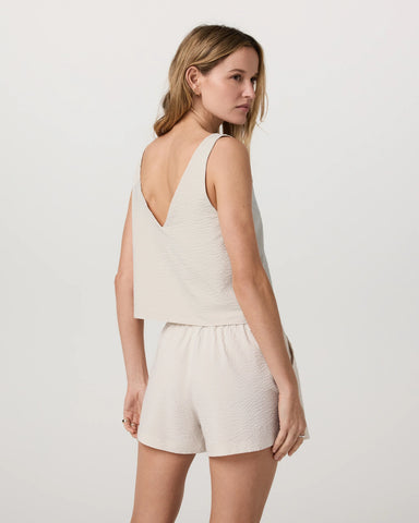 Villa Textured Crop Tank