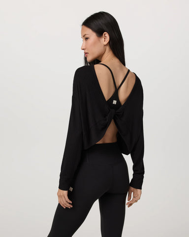 Long Sleeve Twist Top