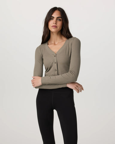 Long Sleeve Pose Mini Cardigan