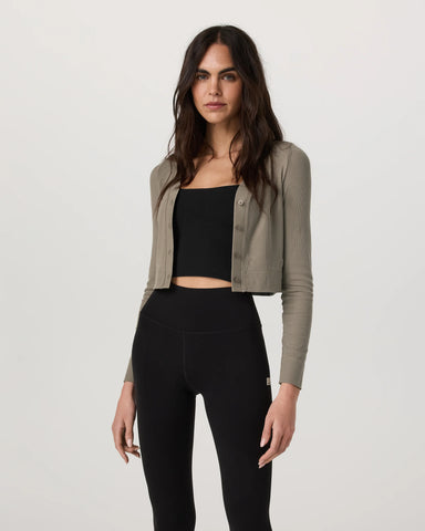 Long Sleeve Pose Mini Cardigan