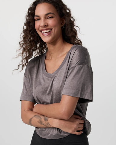 Short Sleeve Energy V-Neck Tee