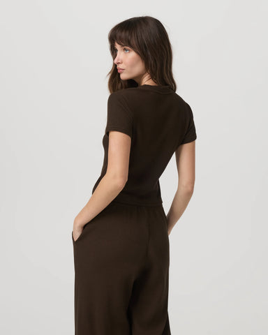 Short Sleeve Waffle Baby Tee