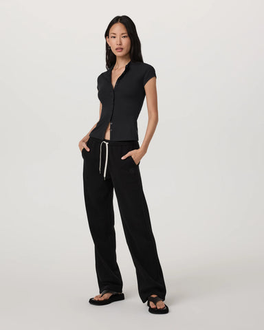 Short Sleeve Pose Button Up