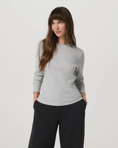 Long Sleeve Waffle Top