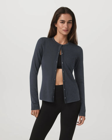 Long Sleeve Halo Snap Cardigan