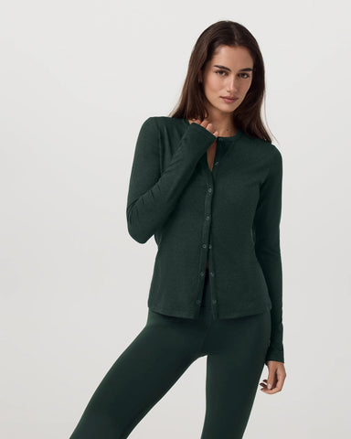 Long Sleeve Halo Snap Cardigan