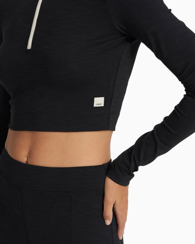 Lux Rib Half Zip