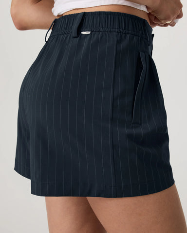 Villa Pinstripe Trouser Short