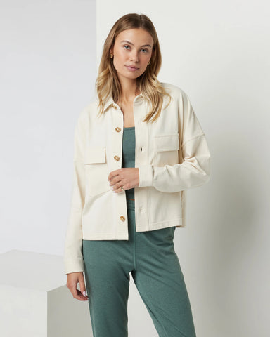 Mackenzie Cropped Shirt Jacket