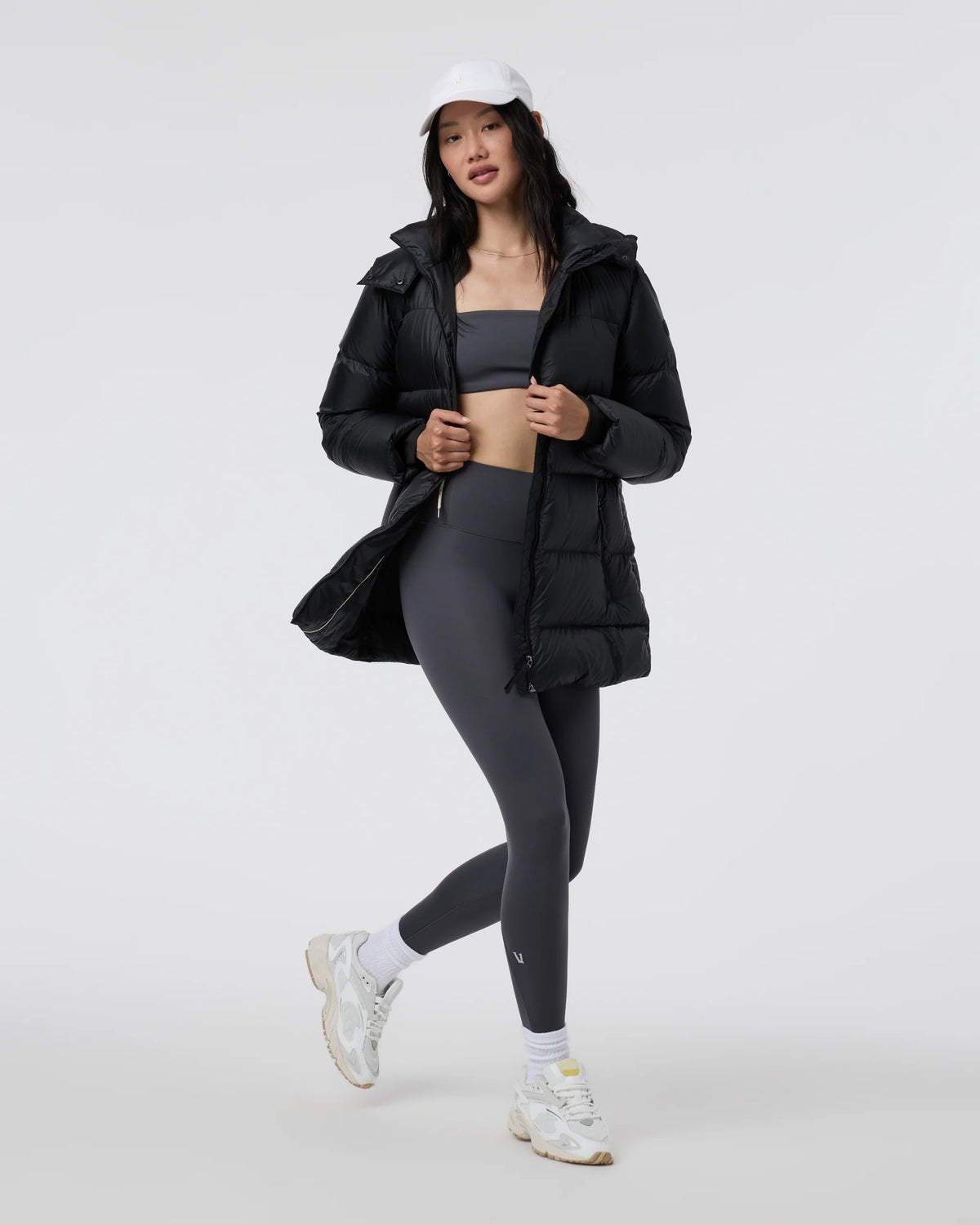 Women's Coordinate Long Down Jacket