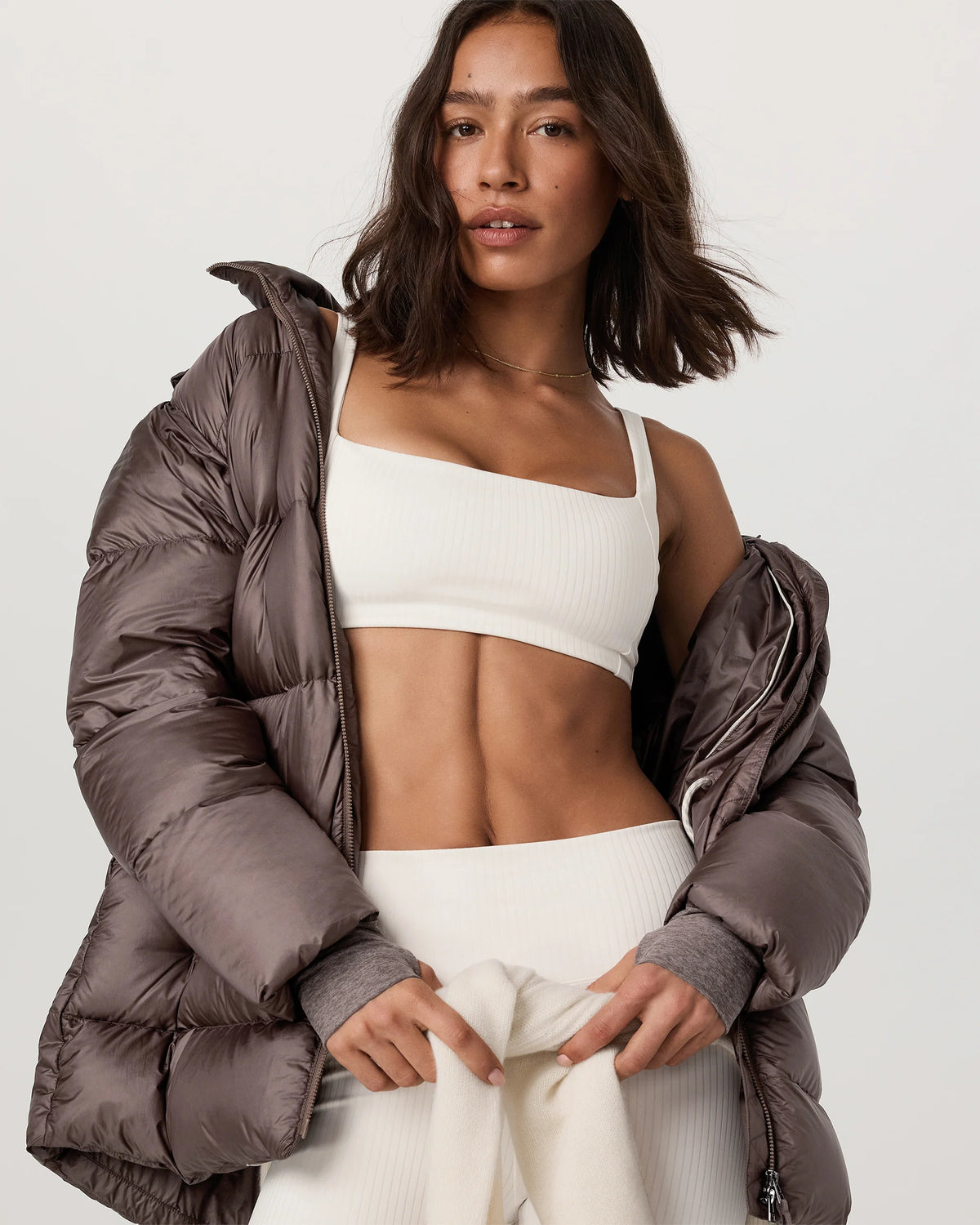 Women's Coordinate Long Down Jacket