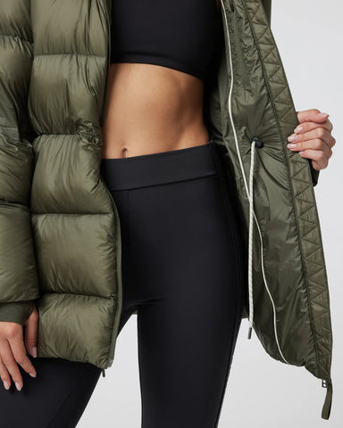 Women's Coordinate Long Down Jacket