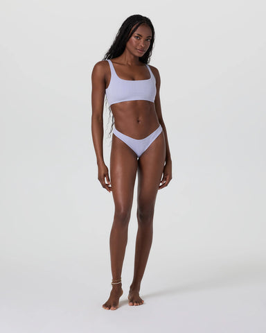 Encinitas Plaid Bikini Top